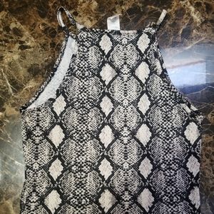 Snake Print Top